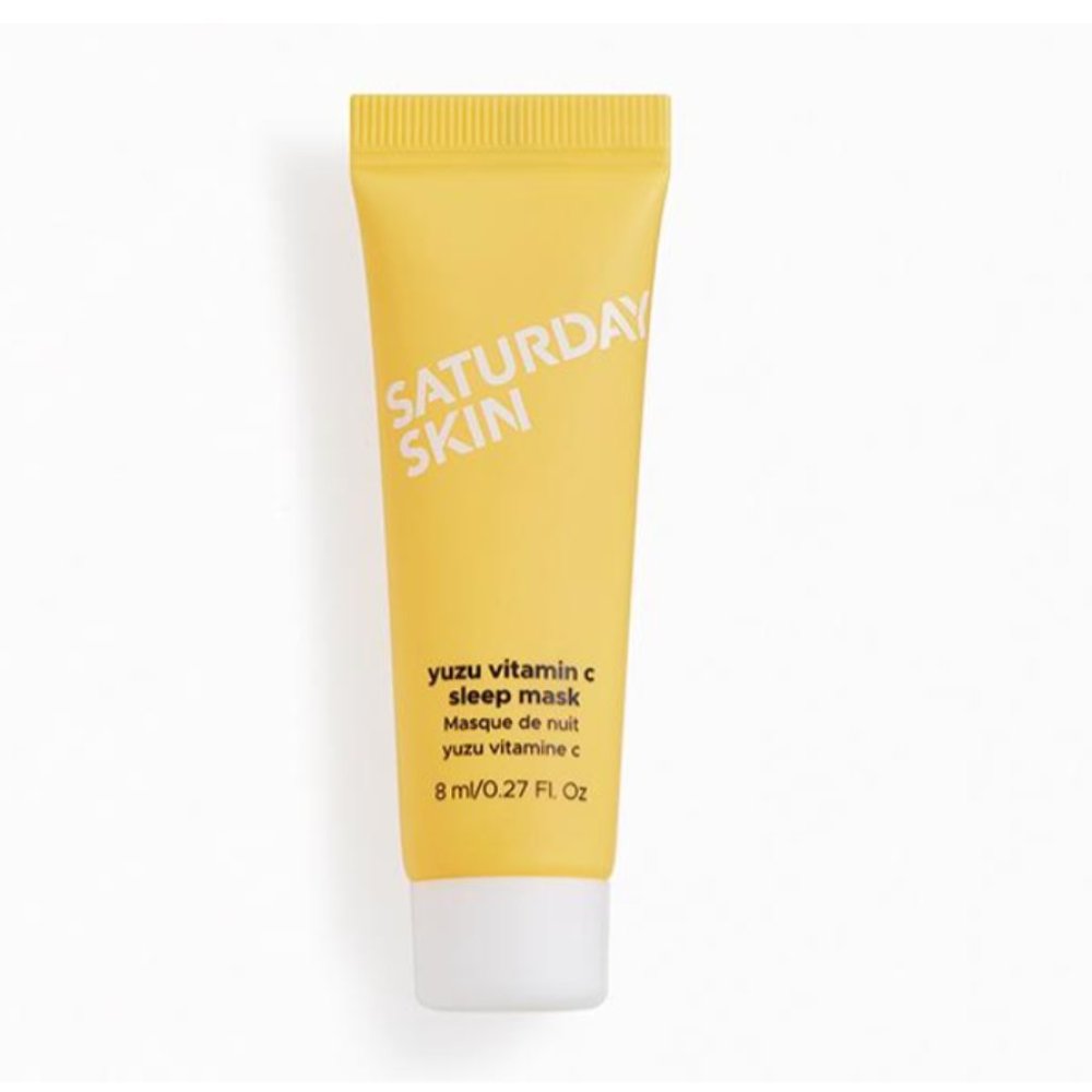 Saturday Skin Yuzu Vitamin C Sleep Mask 8ml Mini NWT